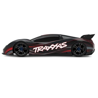 TRAXXAS X0-1 Supercar blauX RTR ohne Akku/Lader 1/7 4WD Onroad Speed-Car Brushless