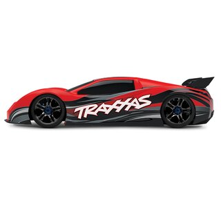 TRAXXAS X0-1 Supercar blauX RTR ohne Akku/Lader 1/7 4WD Onroad Speed-Car Brushless