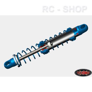 RC4WD 90mm King Offroad Scale Dual Shock Stodmpfer blau