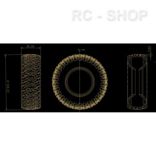 Tomahawk 1.9 Scale Tires