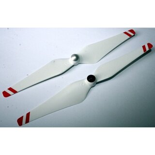 DJI VISION Propeller 9, selbst-sichernd RED STRIPS (2)