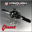 VANQUISH Currie RockJock SCX-10 Rear Axle Assembly Black