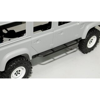 RC4WD Gelnde Side Rock Sliders fr D110 Karo (Schwarz)