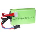 Lipo 550mAh 11,1V 25C/50C HIROBO SRB Quark SG